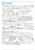 ACS Final Cheat Sheet