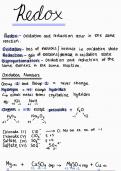 As1  Chemistry Redox