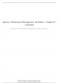 Aguinis - Performance Management, 4th Edition - Chapter 01 - Test Bank