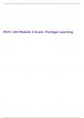 PSYC 140 Module 3 Exam- Portage Learning