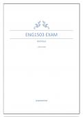 ENG1503 MAY/JUNE EXAM (PORTFOLIO) 2023