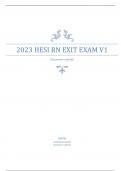 2023 NGN HESI RN EXIT V1 V2 V3 BUNDLE