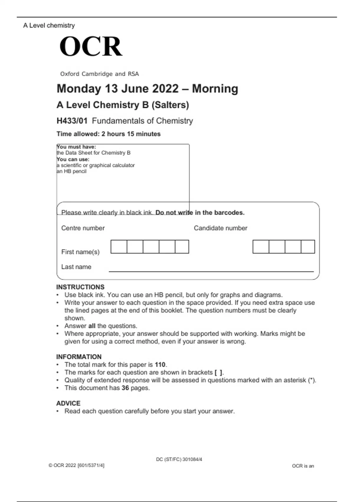 ocr-a-level-chemistry-b-salters-h433-01-june-2022-question-paper