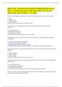 DIETETIC TECHNICIAN, REGISTERED (DTR) EXAM 2023 - Practice Questions (Nutrition Science & Care for Individuals and Groups) A+ Graded.