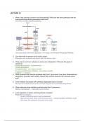 Checklist questions for CMB 311 lecture 33