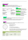 Alles van biologie bachelor secundair onderwijs semester 1 + 2