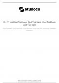 CH (7) costCost Test bank Cost Test bank Cost Test bank Cost Test bank