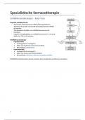 Samenvatting -  specialistische farmacotherapie (WMFA030-09)