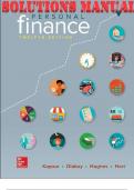 Focus on Personal Finance 12th Edition by Jack Kapoor, Les Dlabay, Robert J. Hughes & Melissa_SOLUTIONS MANUAL -(INCLUDES DOWNLOAD LINK FOR EXCEL SPREADSHEET SOLUTIONS)