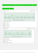 Relias Dysrhythmia Basic Test Answers 2023 Dysrhythmia – Basic A   Dysrhythmia – Basic A Questions and Answers (Verified Answers)