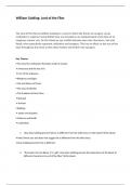 bank of essay questions on Lord of the Flies with a couple of extracts from Examiners Reports