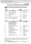 Financial and Managerial Accounting The Basis for Business Decisions, 20e Jan Williams, Susan Haka, Mark Bettner, Joseph Carcello (Solution Manual)