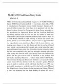 NURS 6670 Final Exam Study Guide 