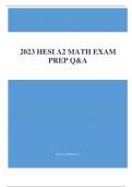 2023 HESI A2 MATH EXAM PREP Q&A