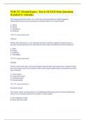 NUR 217 (Trends/Issues - Test 1) NCLEX Style Questions (Graded A+ Already)