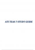 ATI TEAS 7 STUDY GUIDE.