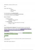 SPAN 204 UNC EXAM 2 STUDY GUIDE