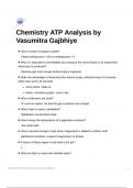 Chemistry ATP Analysis
