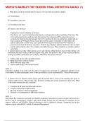 MSN5410 BARKLEY FNP EXAMEN FINAL DEFINITIVO RAFAEL (1) LATEST QUESTIONS AND ANSWERS