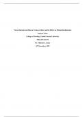 NRS 493 Topic 8 Assignment Capstone Project Topic Selection and Approval Nurse Burnout and Rise in Turnover Rate Grand Canyon