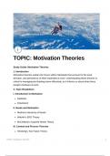 The Ultimate resource for Psychology Of Human Resources: Motivational Theories