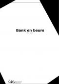 Volledige samenvatting van Bank en Beurs + begrippenlijst