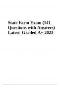 State Farm Exam Test Questions with Answers 2023 (Already Graded A+)