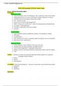 NUR 120 Essentials II FINAL Study Guide