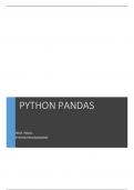 Python Pandas