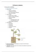 Samenvatting Biologie Vwo 5 Thema 5 Planten