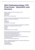 PATHO 370 FINAL EXAM - QUESTIONS AND ANSWERS