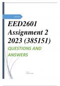 EED2601 Assignment 2 2023 (385151)