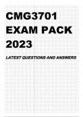 CMG3701 EXAM PACK 2023