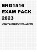 ECS1516 EXAM PACK 2023