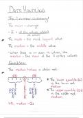 Summary of all matriculates statistics/data handling for Maths