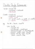 How to calculate double angles in Mathematics