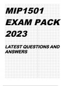 MIP1501 EXAM PACK 2023