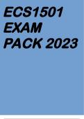 ecs1501 EXAM PACK 2023