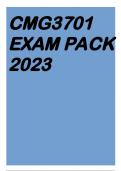 CMG3701 EXAM PACK 2023