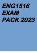  ENG1516 EXAM PACK 2023