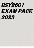 ICH4801 EXAM PACK 2023