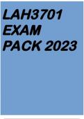 LAH3701 EXAM PACK 2023