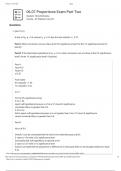 06.07 Proportions Exam Part Two  - Course: AP Statistics S2 v20 - ALL ANSWERS ARE CORRECT