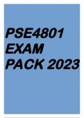 PSE4801 EXAM PACK 2023