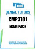 CMP3701 Exam Pack 2023