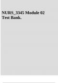  NURS_3345 Module 02 Test Bank.