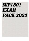 MIP1501 EXAM PACK 2023