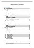 Samenvatting -  Transporteconomie En Modaliteiten (19/20 behaald)