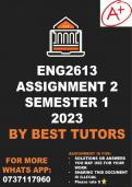 ENG2613 Assignment 2 2023 (ANSWERS)