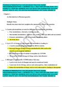 PHARMACOTHERAPEUTICS FOR ADVANCED PRACTICE NURSE PRESCRIBERS,QUESTIONS & ANSWERS FULLY ANALYSED EDITION EXAM 100% CORRECTLY/VERIFIED ANSWERS WITH SATISFACTION GUARANTEED SUCCESS LATEST UPDATE 2023|20245TH EDITION WOO ROBINSON TEST BANK GRADED A+